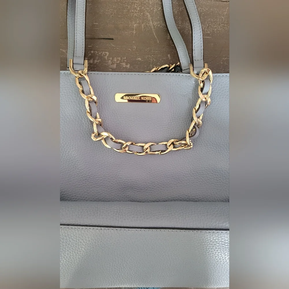 Michael Kors Harper Large East West Leather Tote